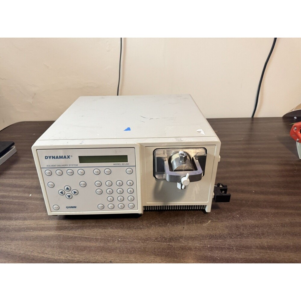 Dynamax SD-200 HPLC Pump Rainin Solvent Delivery System